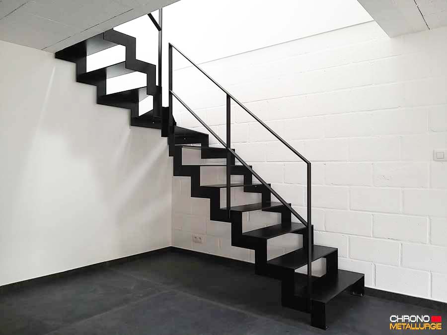 fabrication d'escaliers métalliques